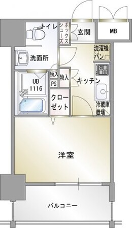 エンクレスト香椎の物件間取画像